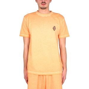 MARCELO BURLON Cross Logo T-Shirt Men ORANGE T-Shirts